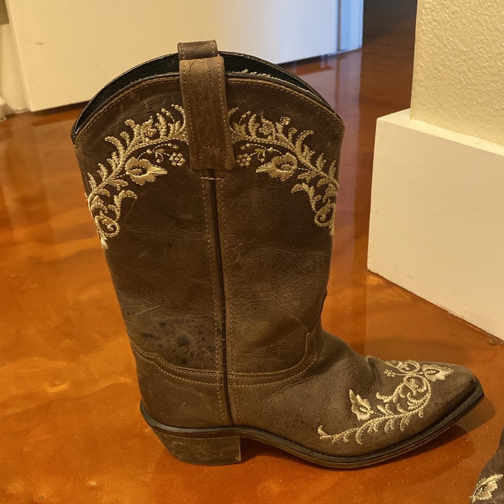 Cowgirl Boots with thread design - Picture 4 of 9
